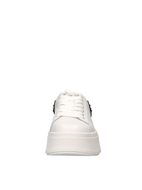  ASH | MOBY RUBBER SOFT NAPPA CALFBIANCO-NERO